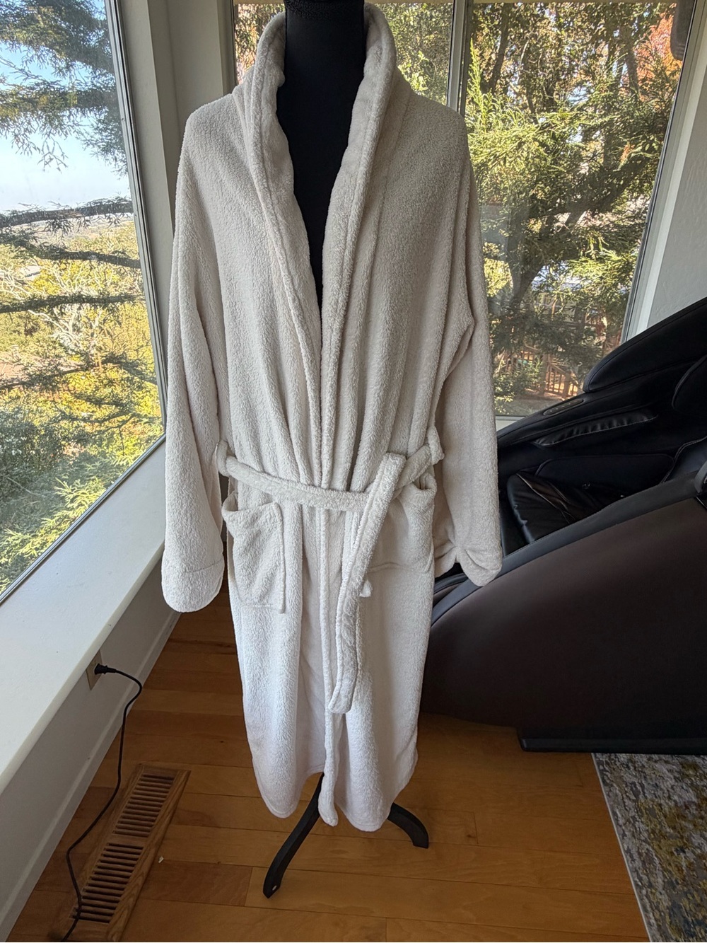Elizabeth Arden Spa Essentials Cream Robe S/M